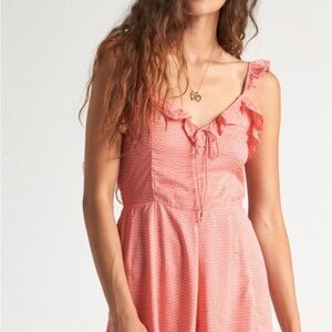 Billabong Coral Ruffle Romper